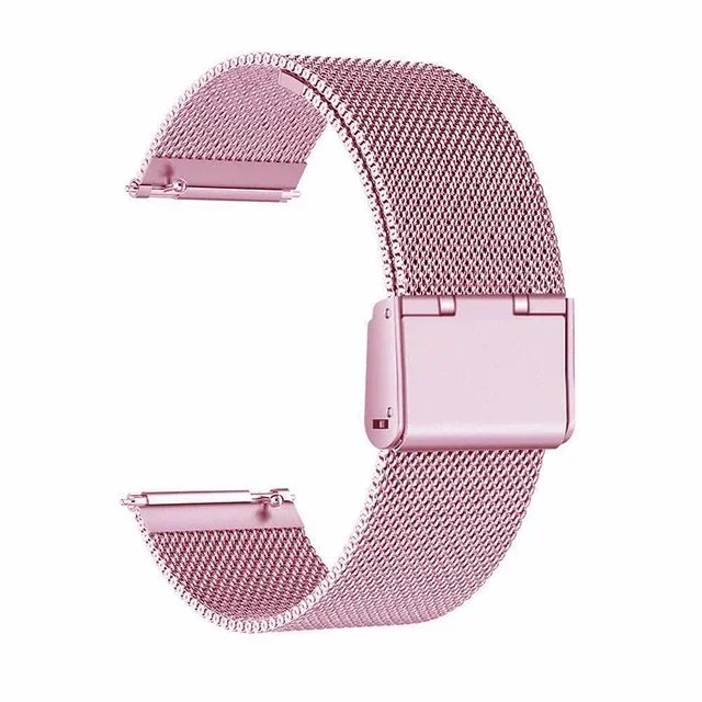 18mm 20mm 22mm Watchband For Garmin Venu 4 41mm 45mm/Venu 3 2 SQ Milanese Loop For Garmin Forerunner 55 158 245 265 645 970 570