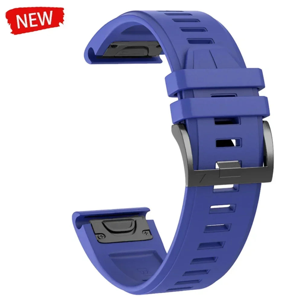 22mm 26mm Silicone Watchband For Enduro 3 Tactix 8 Sport Strap For Garmin Fenix 8 8x E 7 7X Pro 6X Epix Gen 2 QuickFit Bracelet