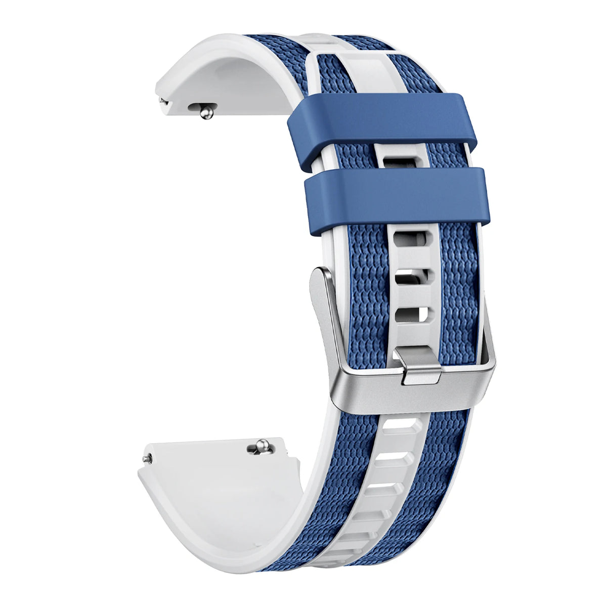 Universal 22mm Silicone Two-color Strap For HUAWEI Watch Ultimate 2/GT 6 Pro Band For WATCH 5 4/GT 5 4 46mm Bracelet Watchband